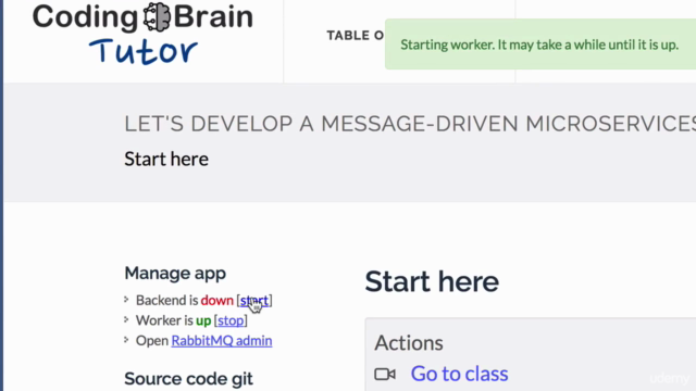 Let's develop a message-driven microservices application – Screenshot 3