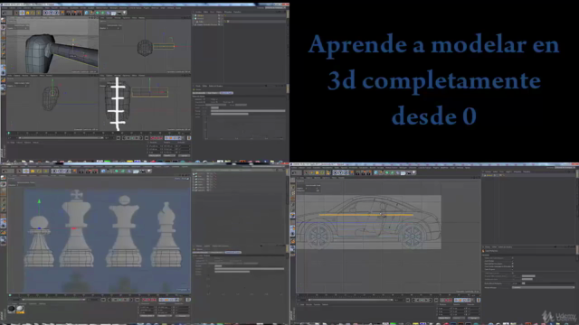 Introducción al Modelado y Sculpting 3d en Cinema 4d – Screenshot 2