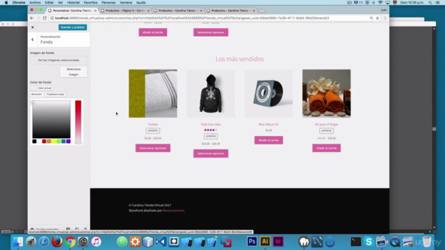 Desarrollo de Tiendas Virtuales con WordPress y WooCommerce – Screenshot 1