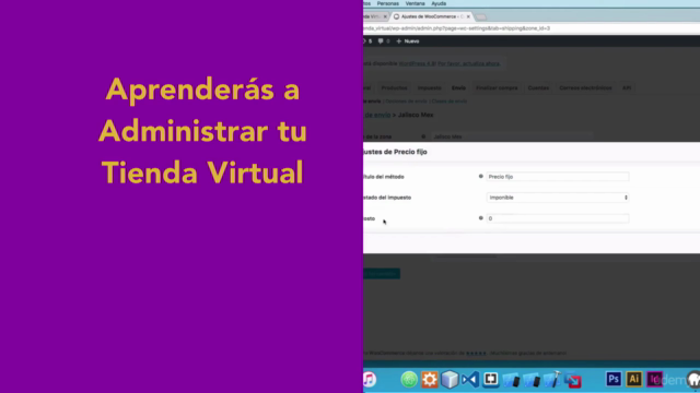 Desarrollo de Tiendas Virtuales con WordPress y WooCommerce – Screenshot 2