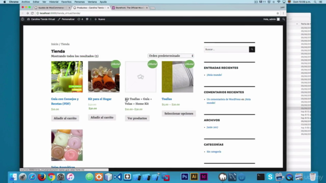Desarrollo de Tiendas Virtuales con WordPress y WooCommerce – Screenshot 3