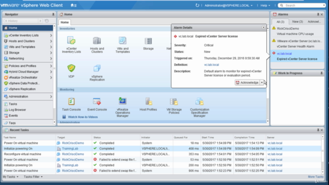 Clear and Simple VMware vSphere 6.5 Foundations VCP - Part 1 - Screenshot_02