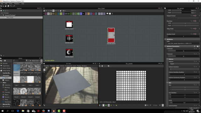 Curso de Substance Designer (criação de materiais/texturas) – Screenshot 2