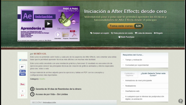Iniciación a After Effects desde cero – Screenshot 1