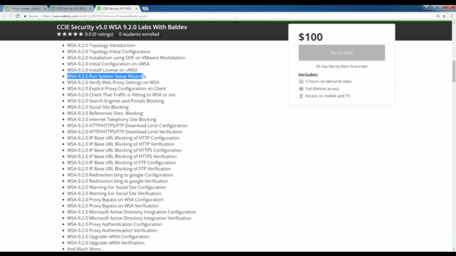 CCIE Security - WSA 9.2.0 Deep Dive: Labs – Screenshot 2