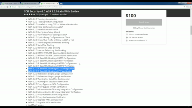 CCIE Security - WSA 9.2.0 Deep Dive: Labs – Screenshot 4