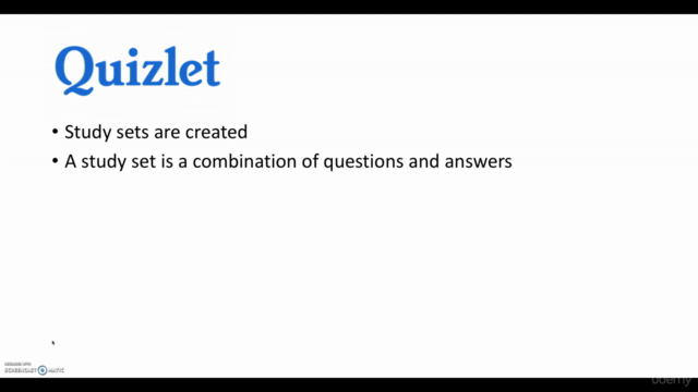 Quizlet - a cool tool for teachers – Screenshot 1