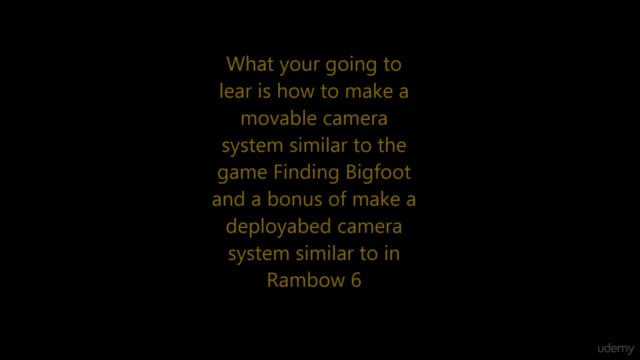 UE4 Movable Camera System – Screenshot 2