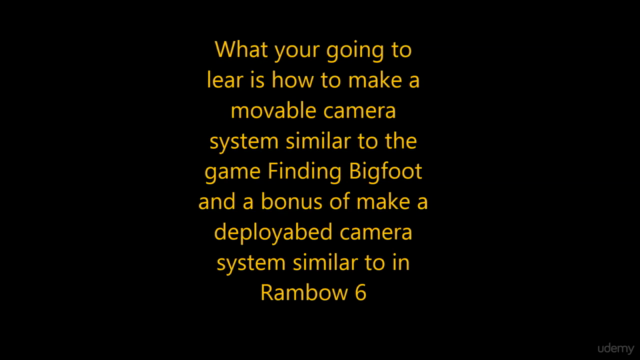 UE4 Movable Camera System – Screenshot 4