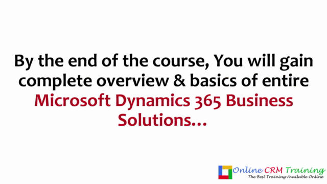 Microsoft Dynamics 365 (CRM, NAV, AX) Intro Training Course - Screenshot_03