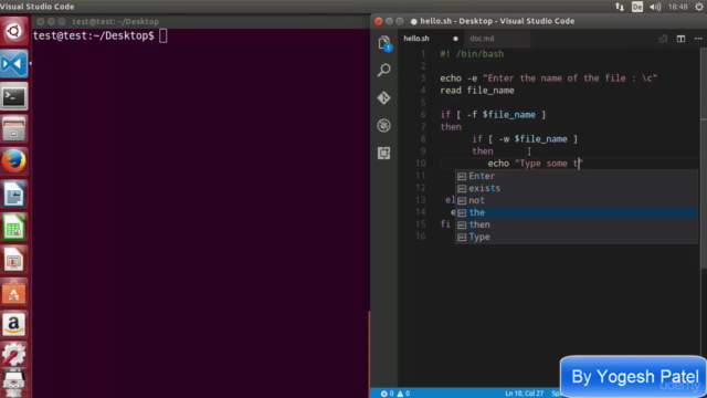 Bash Shell Scripting Tutorial for Beginners - Screenshot_03