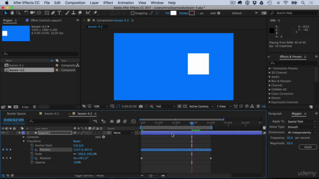 Synthetic Stop-Motion in After Effects – Screenshot 4