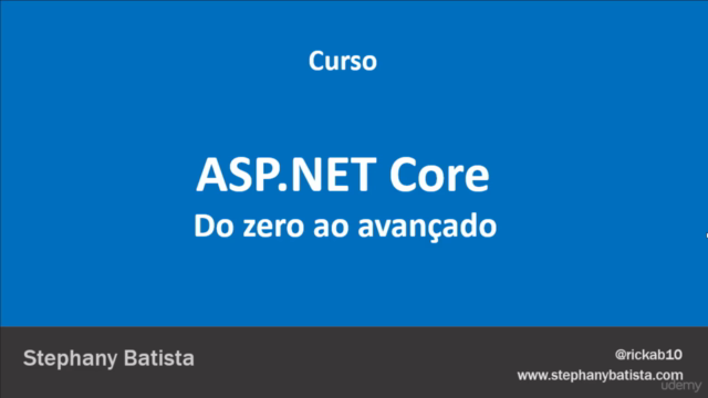 ASP.NET Core: Aprendendo do zero ao avançado (v 1.1 e 2.0) - Screenshot_01