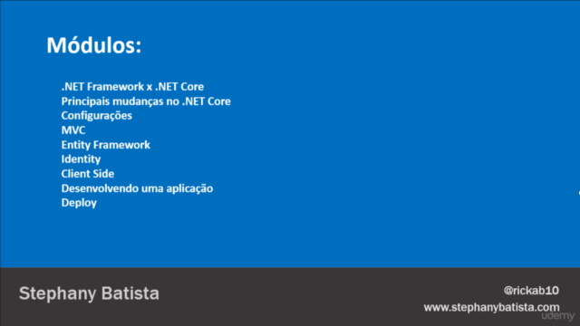 ASP.NET Core: Aprendendo do zero ao avançado (v 1.1 e 2.0) - Screenshot_02
