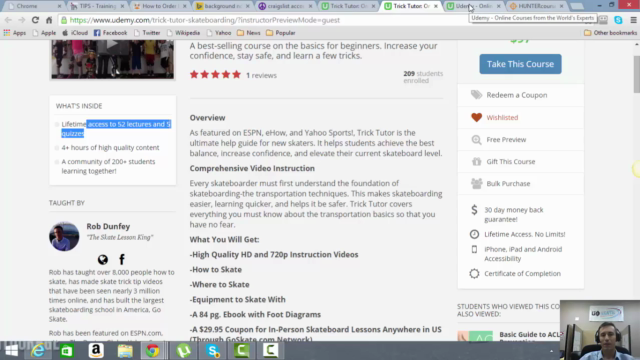 Trick Tutor- Beginner Skateboarding Lesson Online – Screenshot 1