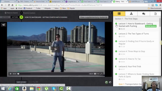 Trick Tutor- Beginner Skateboarding Lesson Online – Screenshot 2