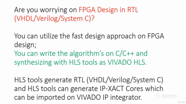 FPGA Design with VIVADO HLS -High Level Synthesis – Screenshot 1
