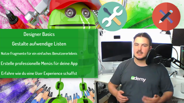 App-Entwicklung & User Experience (UX) Design mit Android 8 – Screenshot 3