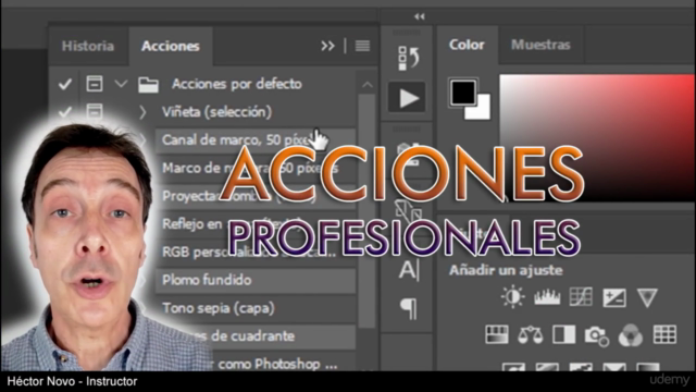 Curso Acciones En Photoshop - Más De 120 Acciones Incluidas! – Screenshot 2
