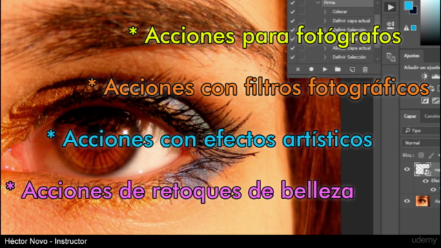 Curso Acciones En Photoshop - Más De 120 Acciones Incluidas! – Screenshot 4
