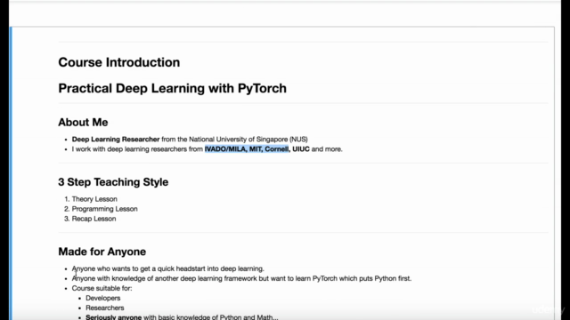 Practical Deep Learning with PyTorch - Screenshot_01