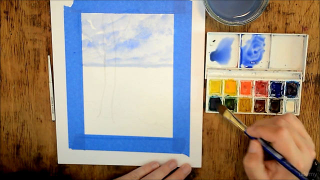 Beginner Watercolor Painting - Birch Tree Easy Art Steps - Screenshot_02