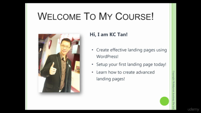 WordPress Landing Page Design (from Basic To Advanced) – Screenshot 3