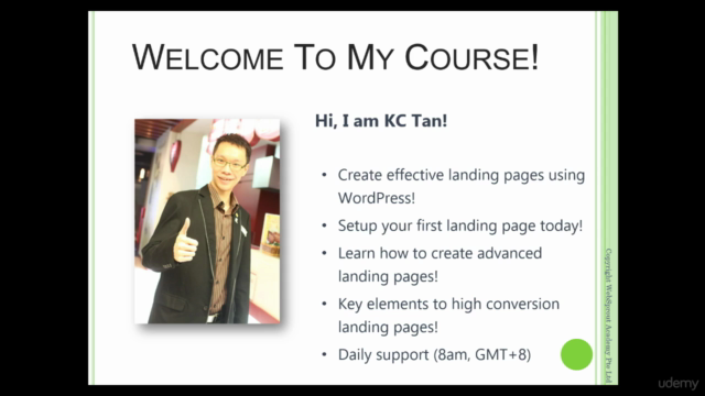 WordPress Landing Page Design (from Basic To Advanced) – Screenshot 4