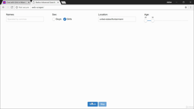 Web Scraping with JavaScript & Node.js – Screenshot 1