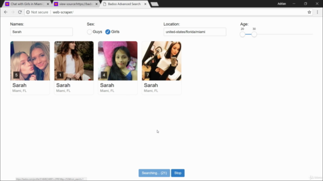 Web Scraping with JavaScript & Node.js – Screenshot 3