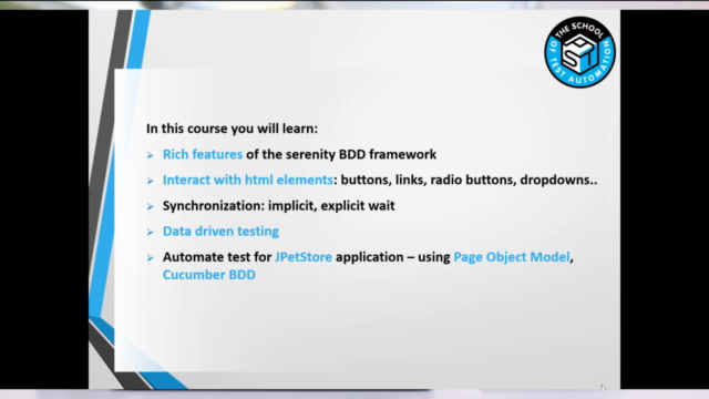 UI Automation with Serenity BDD (Selenium, Cucumber, Junit) – Screenshot 3
