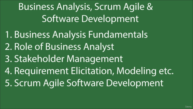 Mastering Business Analysis, Scrum and JIRA for Development – Screenshot 1