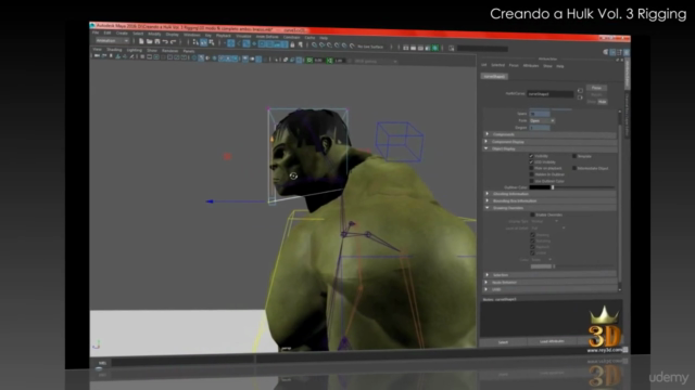 Rigging para personajes en Autodesk Maya – Screenshot 2