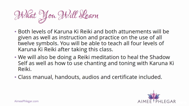 Karuna Ki Reiki Master Training – Screenshot 3