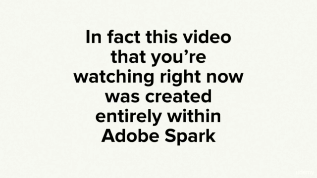 The Complete Adobe Spark Course – Screenshot 4