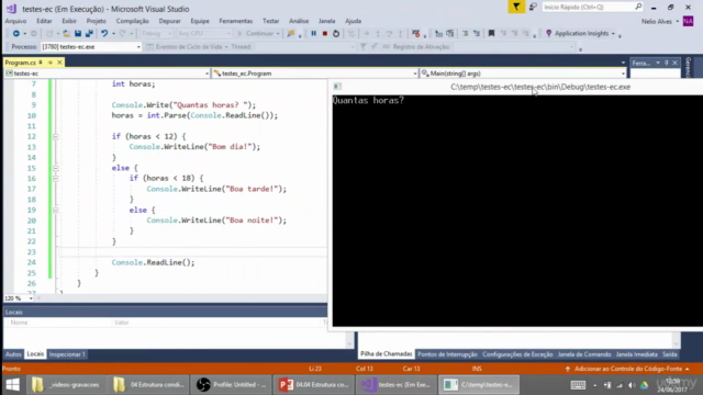 C# primeiros passos: Lógica de Programação e Algoritmos - Screenshot_02