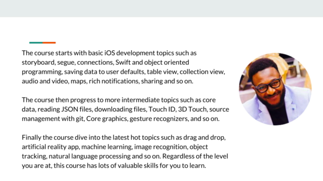The Complete iOS11 Swift4 Development Course - Build 28 Apps – Screenshot 4