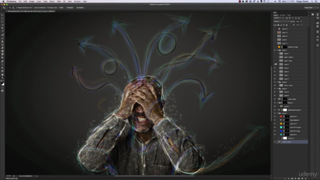 Photoshop como transformar fotos em Pintura Digital – Screenshot 2
