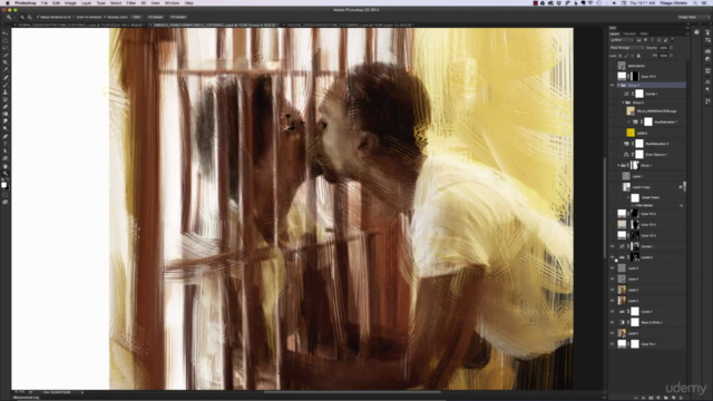 Photoshop como transformar fotos em Pintura Digital – Screenshot 3