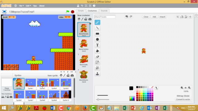 Creación del Videojuego Super Mario con Scratch desde Cero – Screenshot 4