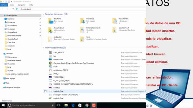 CRUD base de datos local C# – Screenshot 4