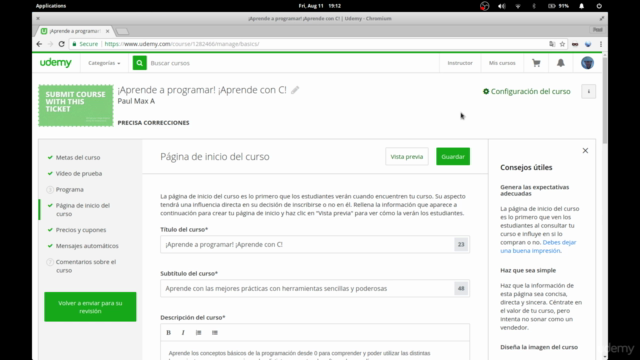 ¡Aprende a programar! ¡Aprende con C! – Screenshot 1