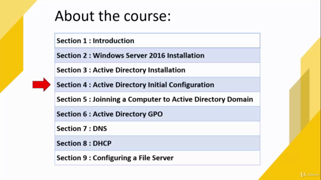 Windows Server 2016 Active Directory DNS DHCP File Server – Screenshot 3