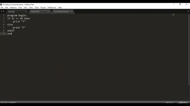 Build a Complete Programming Language – Screenshot 3