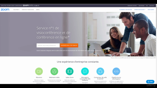 Maîtriser les visioconférence avec Zoom – Screenshot 1
