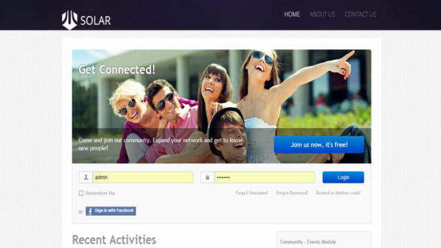 Create a Thriving Online Community Like Facebook With Joomla - Screenshot_01