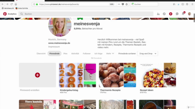 Pinterest - der Trafficbooster für Deine Website – Screenshot 1