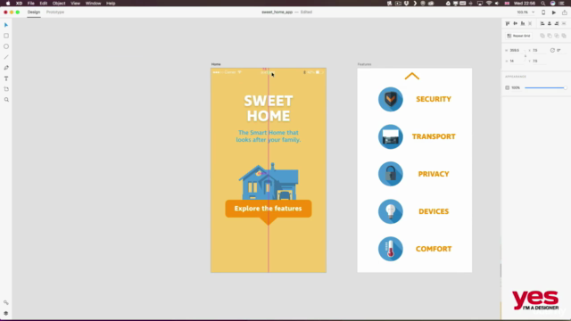 App Design with Adobe Xd – Screenshot 2