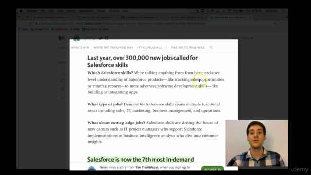 How To Get Your DREAM Salesforce Admin / Developer Job! – Screenshot 2