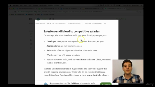 How To Get Your DREAM Salesforce Admin / Developer Job! – Screenshot 4